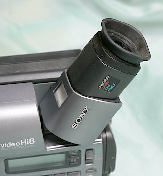 CCD-TR3000のEVF CCD-TR3000のEVF